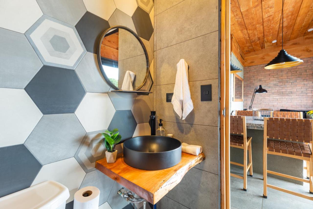 Espectacular Cabana Moderna De Montana + Bosque Nuboso +Wifi Сарсеро Экстерьер фото